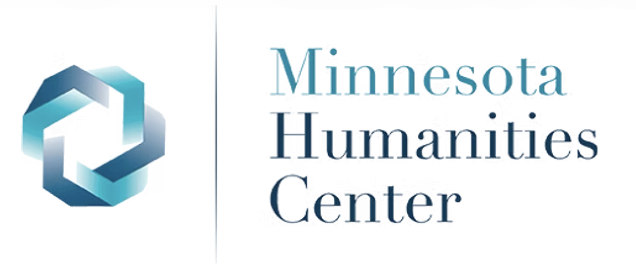 Logo of Minnesota Humanities Center featuring a hexagonal geometric design and text.