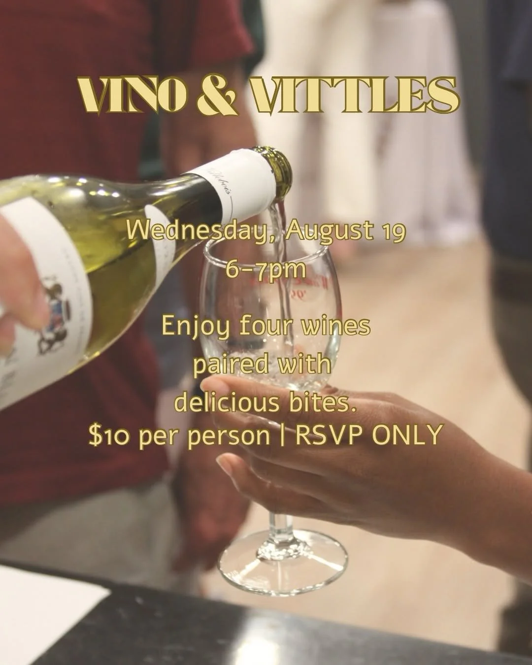 Vino & Vittles: A Food & Wine Pairing