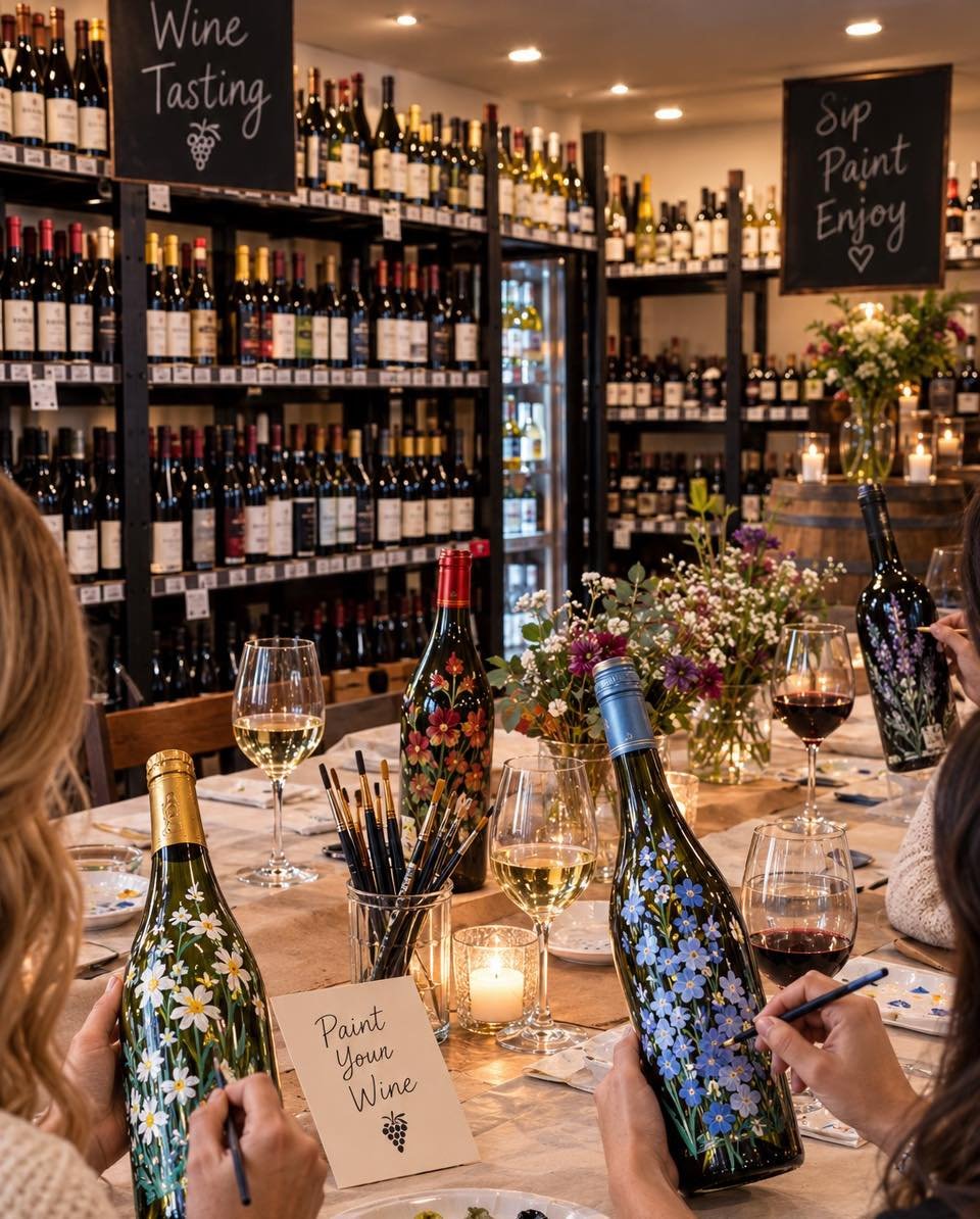 🎨🍷 WINE &amp; PAINT NIGHT! 🍷🎨

Grab your friends and join us September 29 from 6&ndash;7:30 PM for a fun night of sipping, painting &amp; unwinding!

CT-based painter Amanda Kristen will guide you as you paint your very own wine bottle &mdash; no