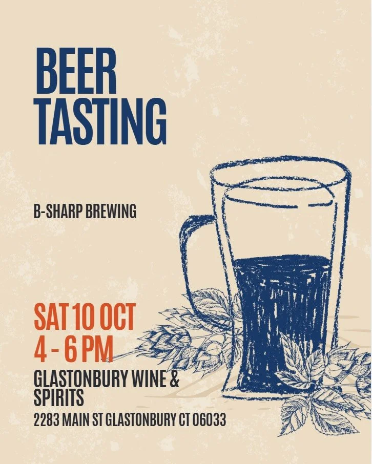 🍺🍹 Beer + Cocktails = Saturday Plans!

Join us Saturday, Oct. 10 | 4&ndash;6 PM for a FREE Happy Hour Tasting featuring CT&rsquo;s own B-Sharp Brewing &amp; Quiver Spirits!

🍺 Oktoberfest &bull; West Coast IPA &bull; Irish-Style Red &bull; Mexican