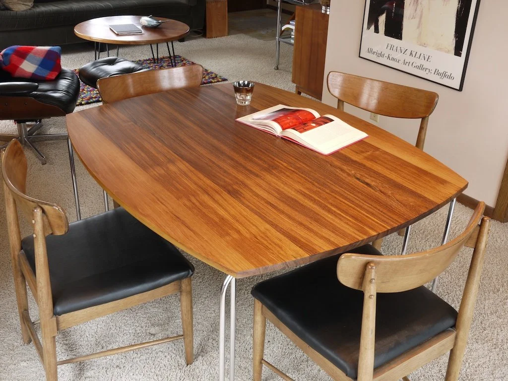 Teak Ombre Dining Table