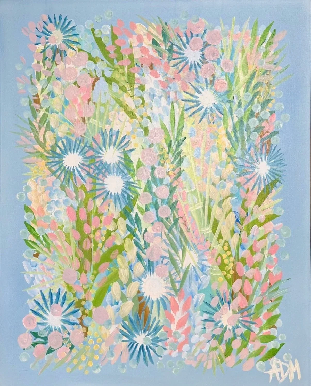Blush and Blue