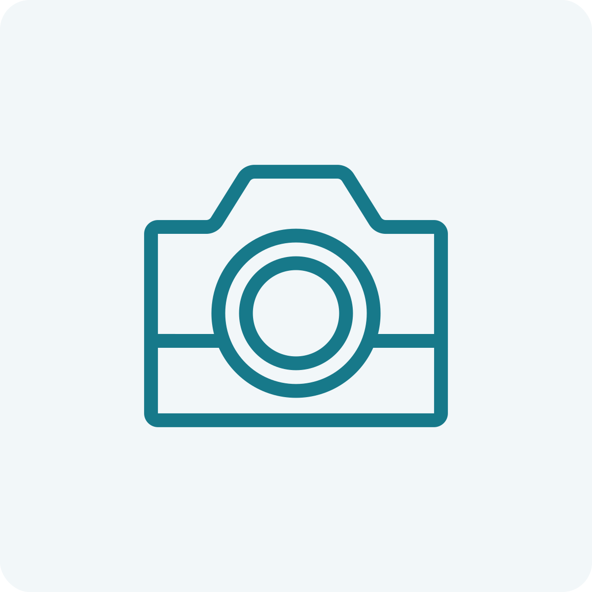 Placeholder image of a camera icon with a line art style on a light background.