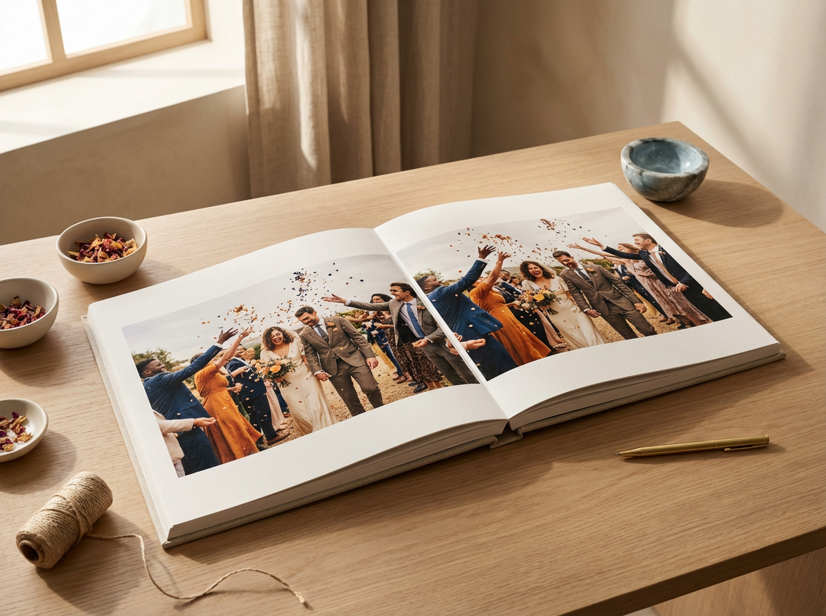 Lay-Flat Photo Album