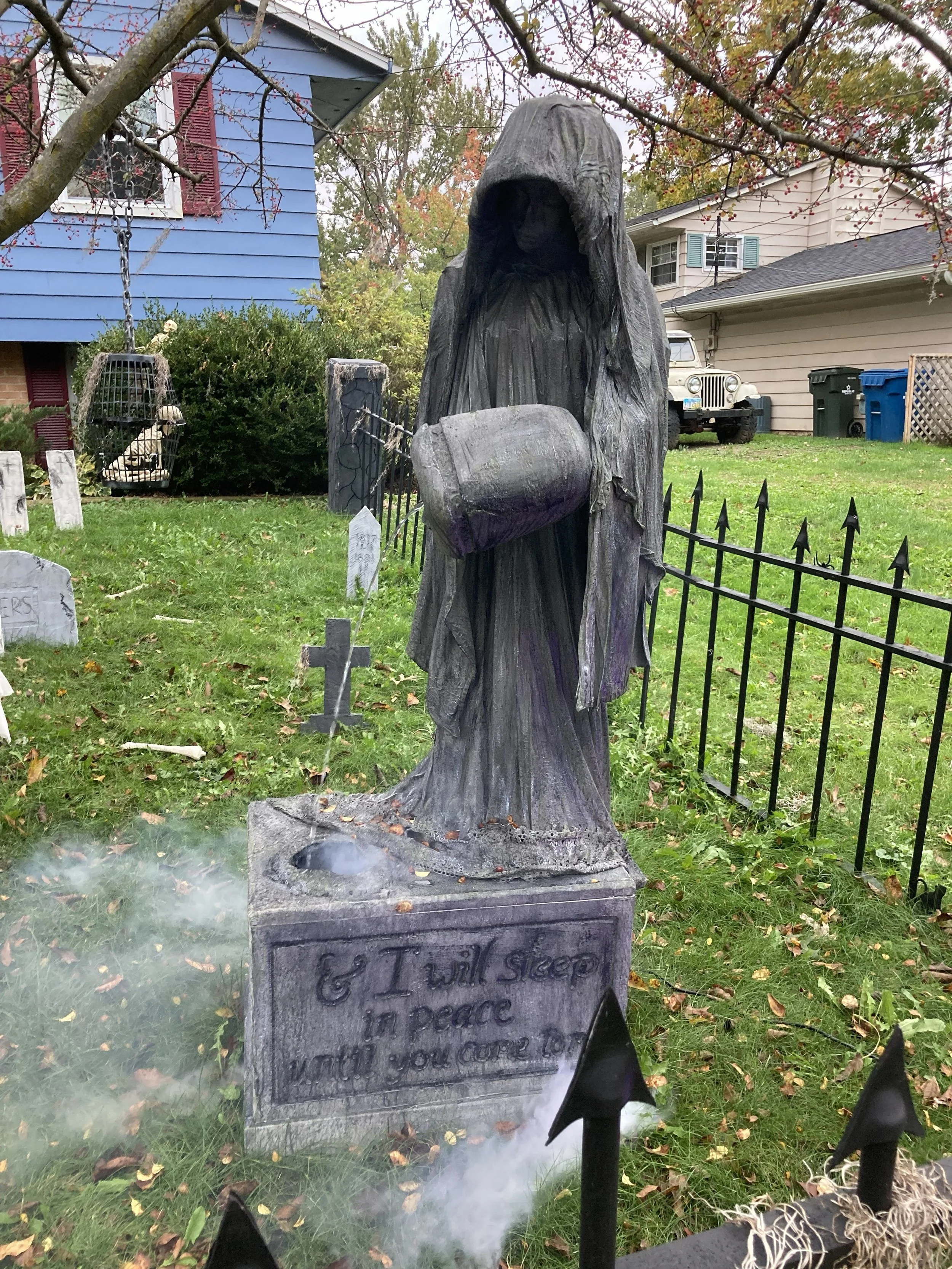 The Weeping Widow Statue Fountain