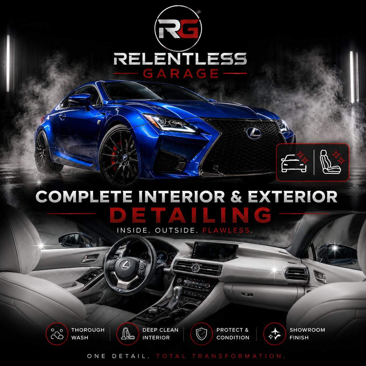 Complete Interior & Exterior Detailing