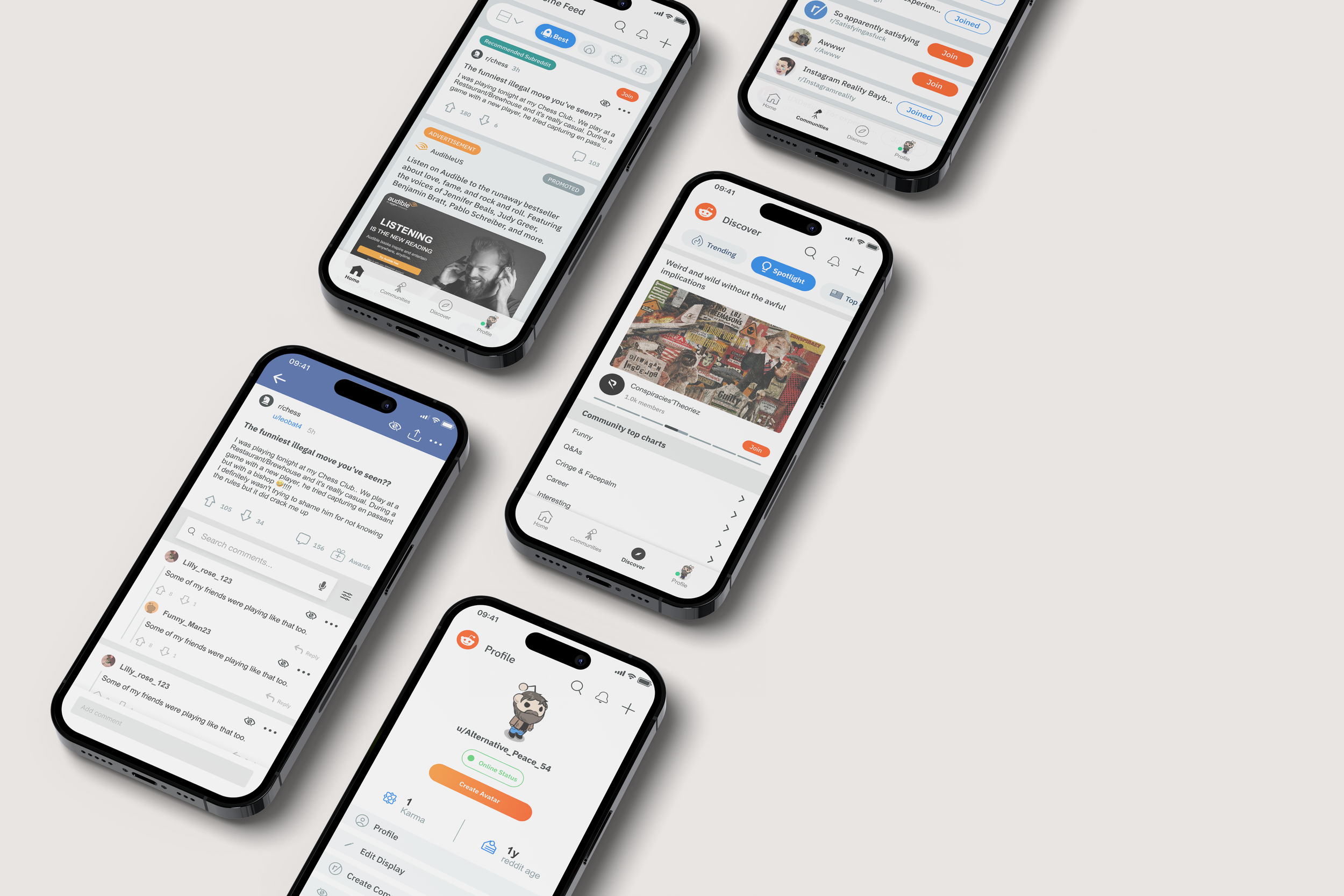 Reddit App Redesign