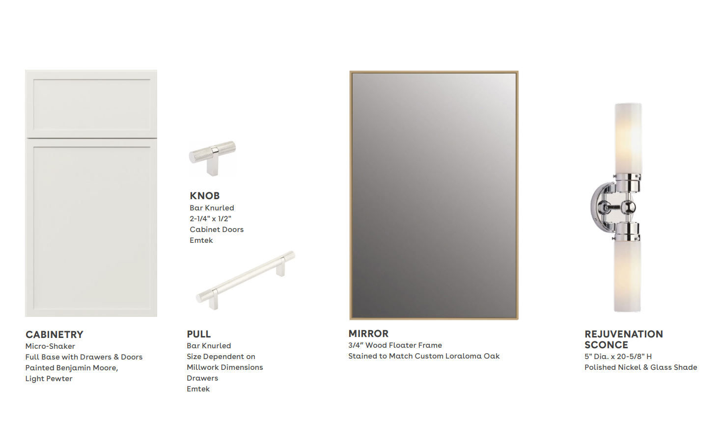 Guest Bath FIxtures