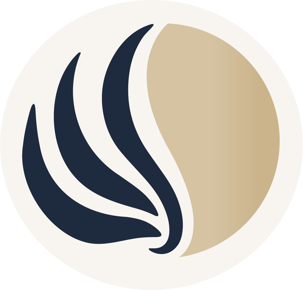 The awakened wholeness logo symbolizes the three pillars of self-awareness, personal growth and human flourishing to become whole