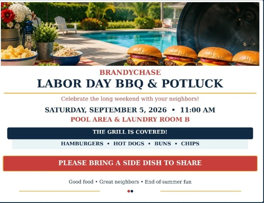 Labor Day BBQ & Potluck