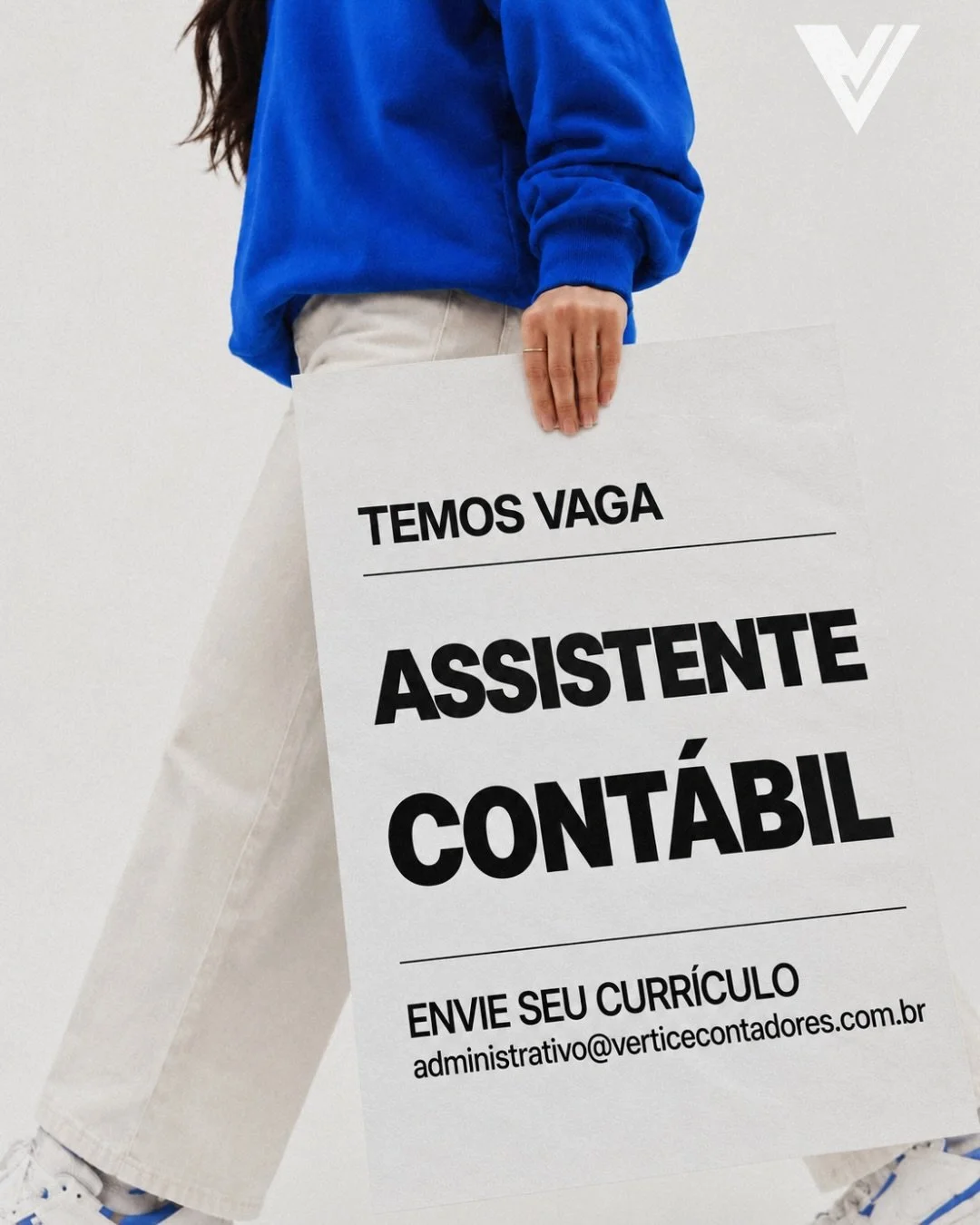 A V&eacute;rtice Contadores est&aacute; com uma vaga aberta para Assistente Cont&aacute;bil!

Buscamos um profissional que tenha conhecimento em lan&ccedil;amentos cont&aacute;beis, concilia&ccedil;&otilde;es, elabora&ccedil;&atilde;o de balancetes e