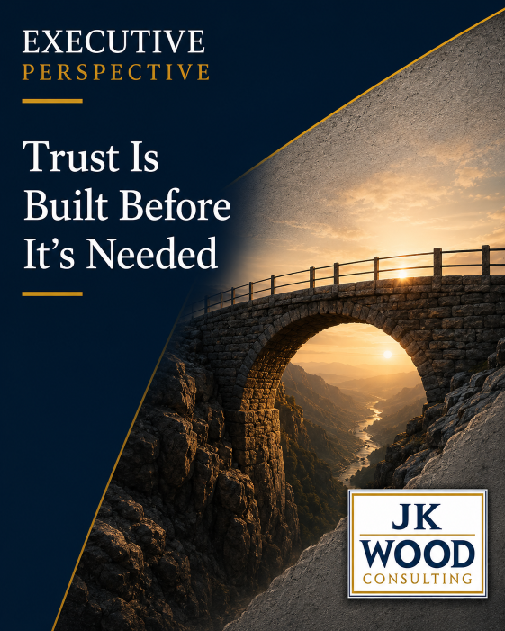 Trust is Built Before it’s Needed