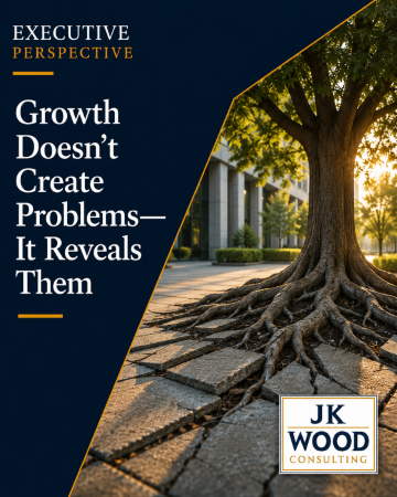 Growth Doesn’t Create Problems-It Reveals Them