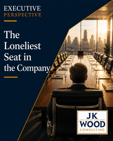 The Loneliest Seat in the Company