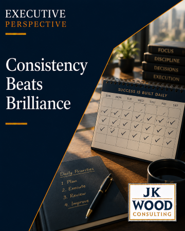 Consistency Beats Brilliance