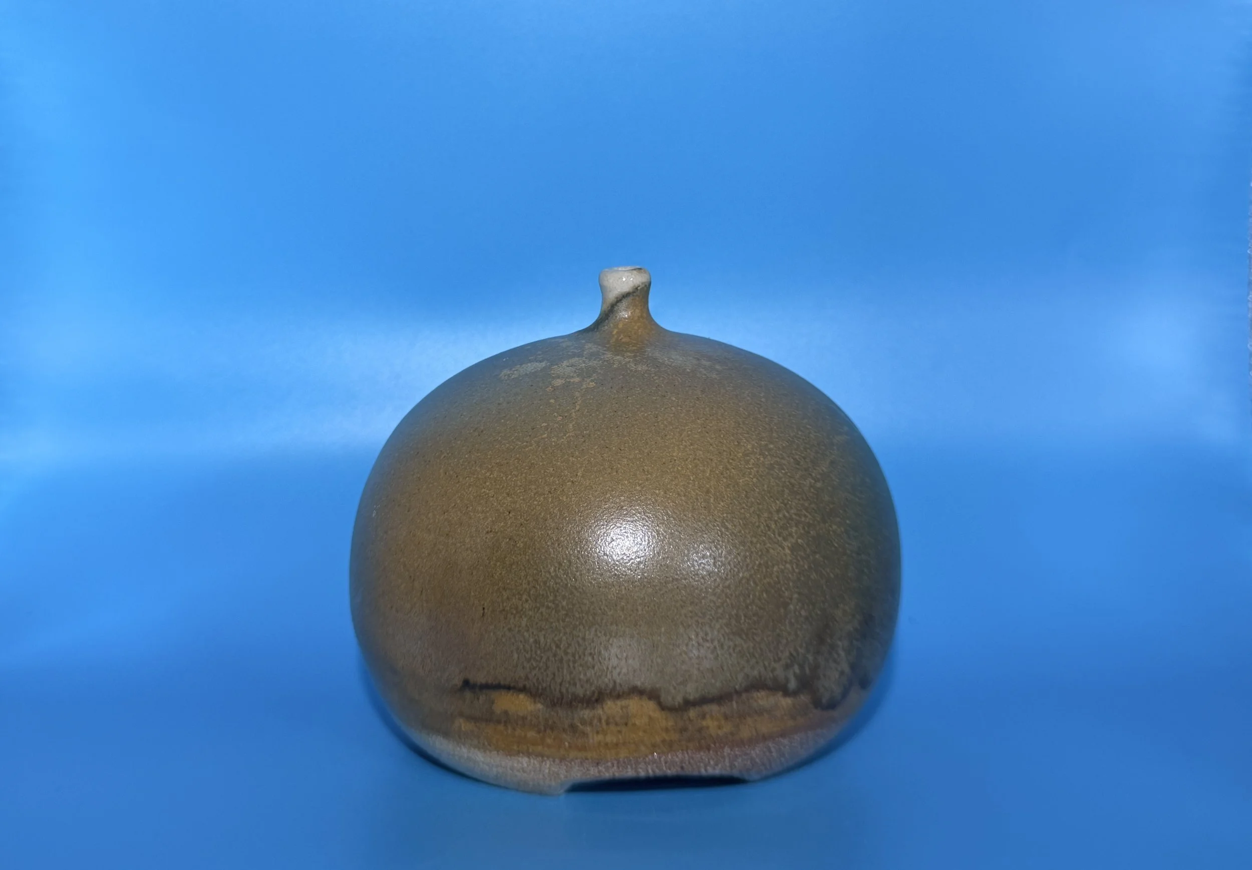 Handcrafted Soda Fired Stoneware Bottle