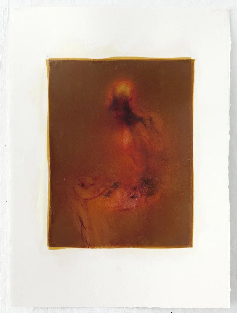 Every Dancing Atom III, 30 x 23 inches