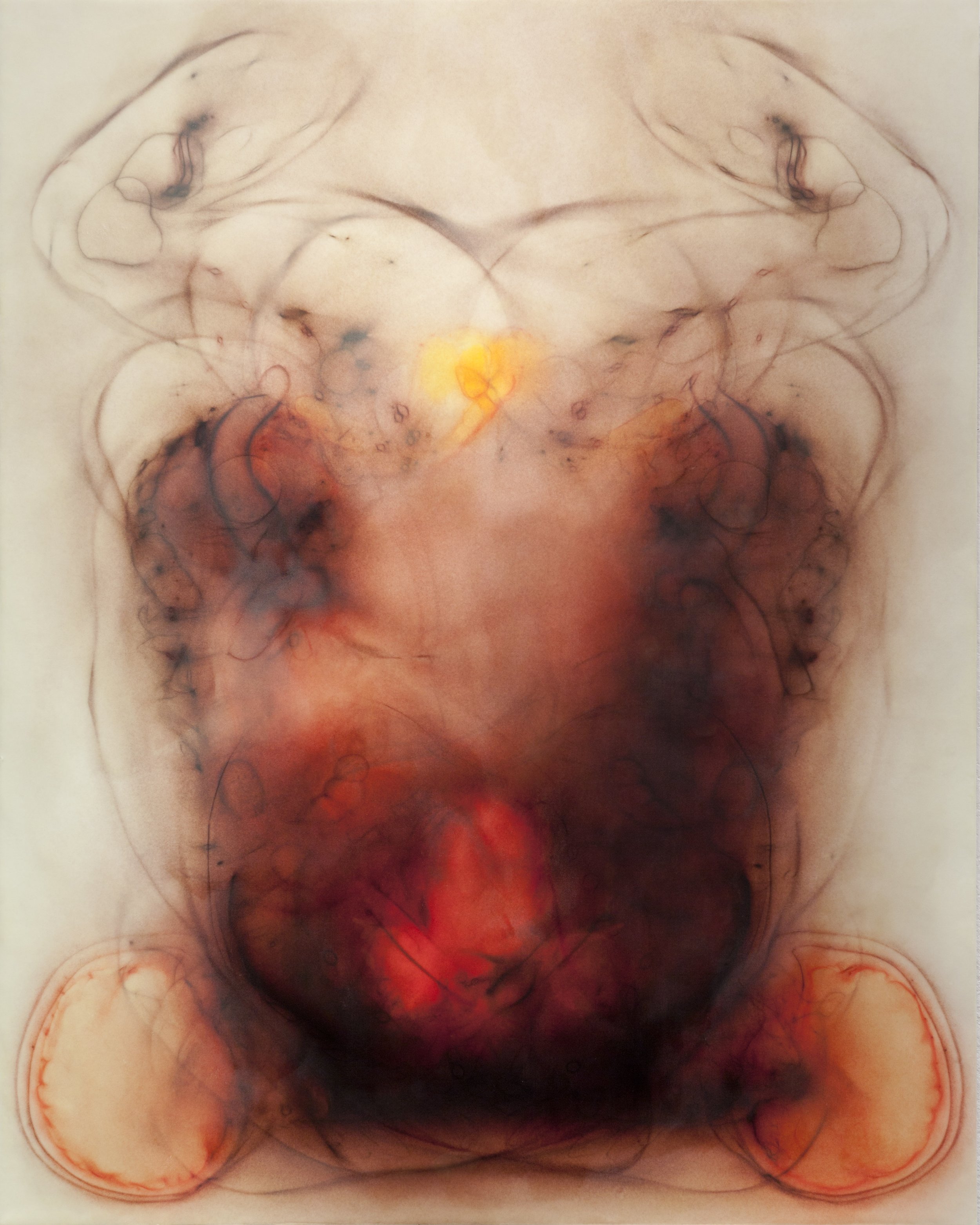 Every Angel Is Terror II, 60 x 48 inches