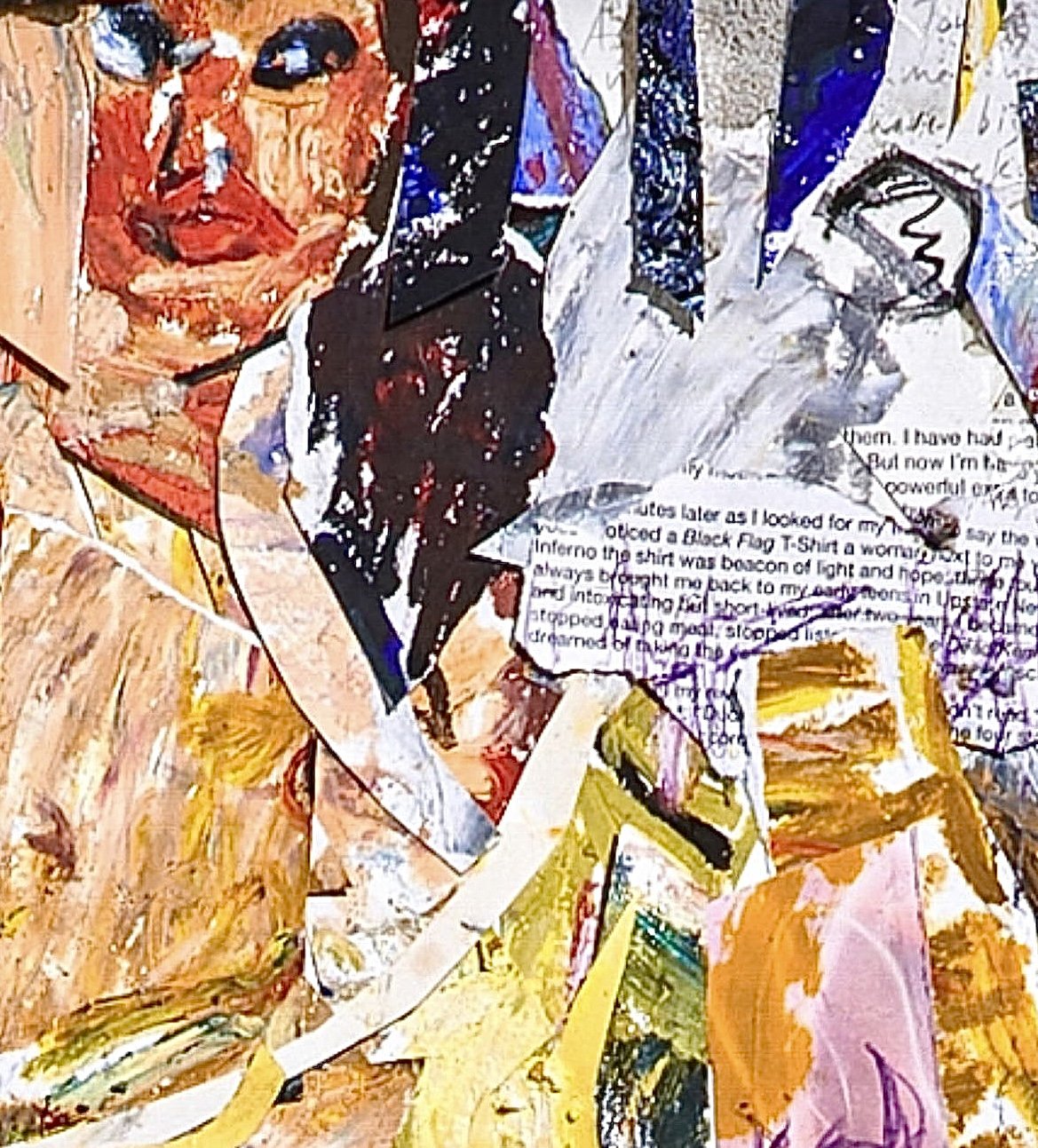 Steph With Dandelion (detail)