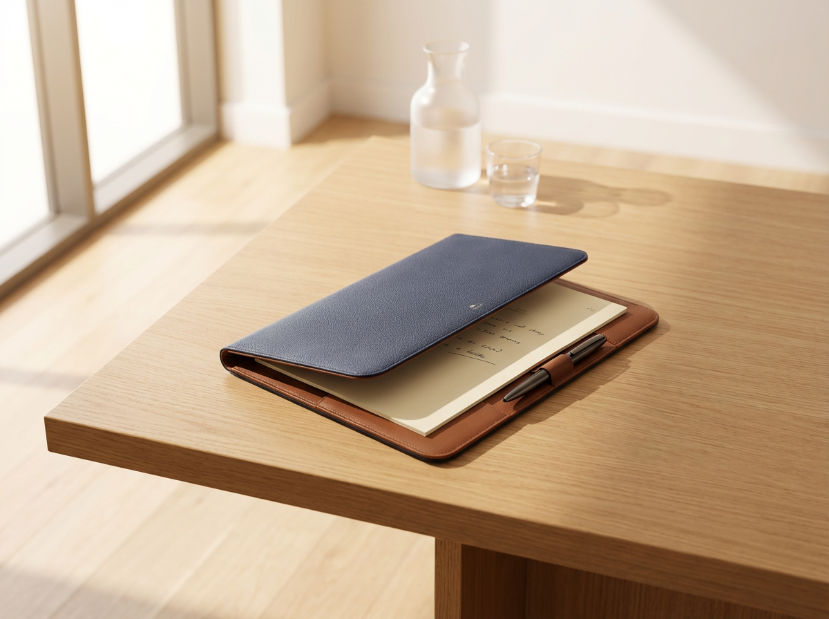 Leather Document Folder
