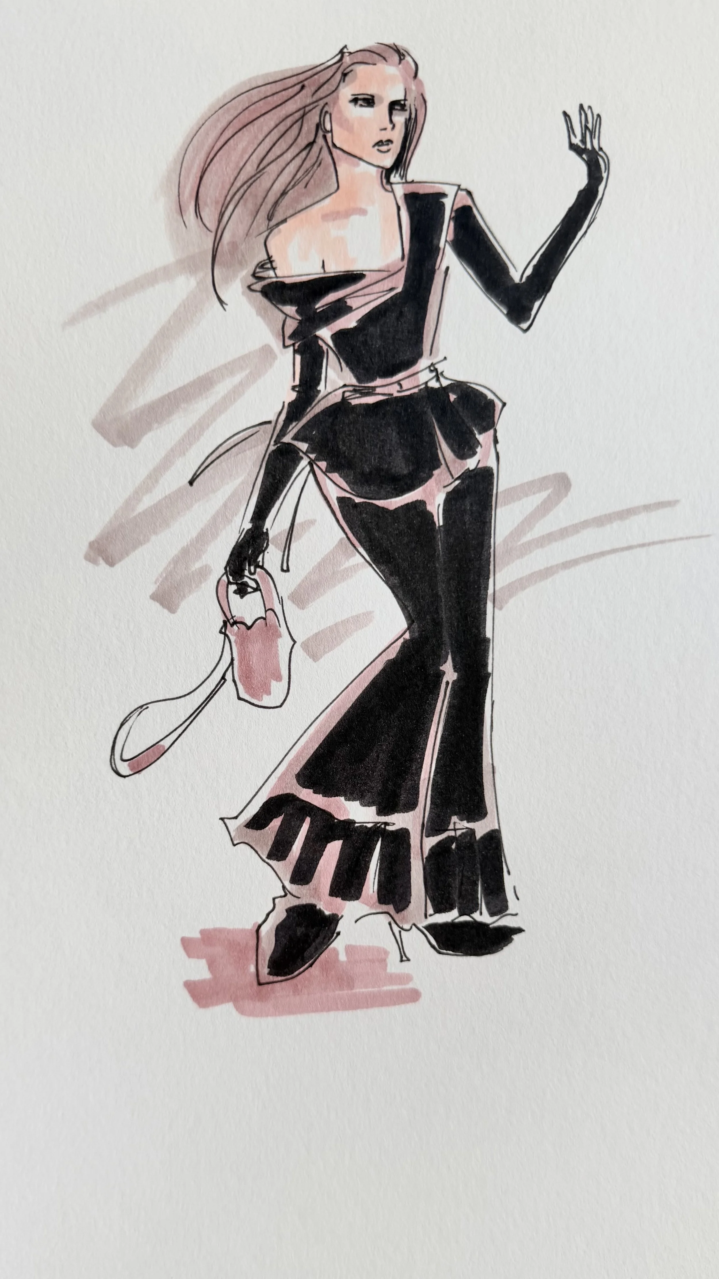 5 min sketch.