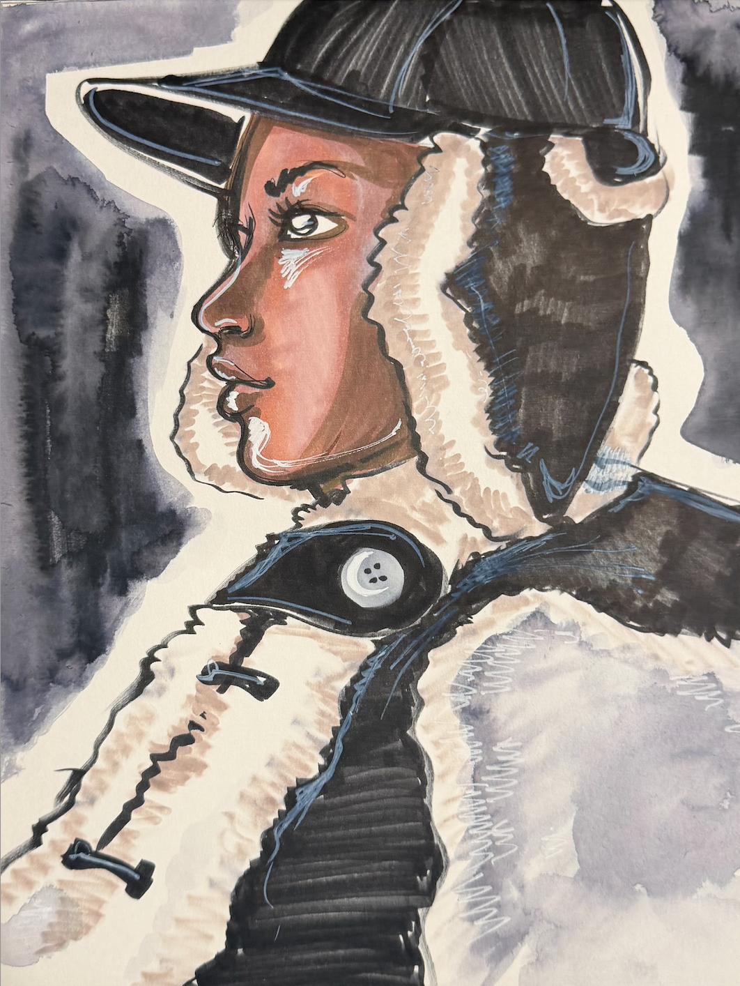 20 min sketch. Ottolinger AW26