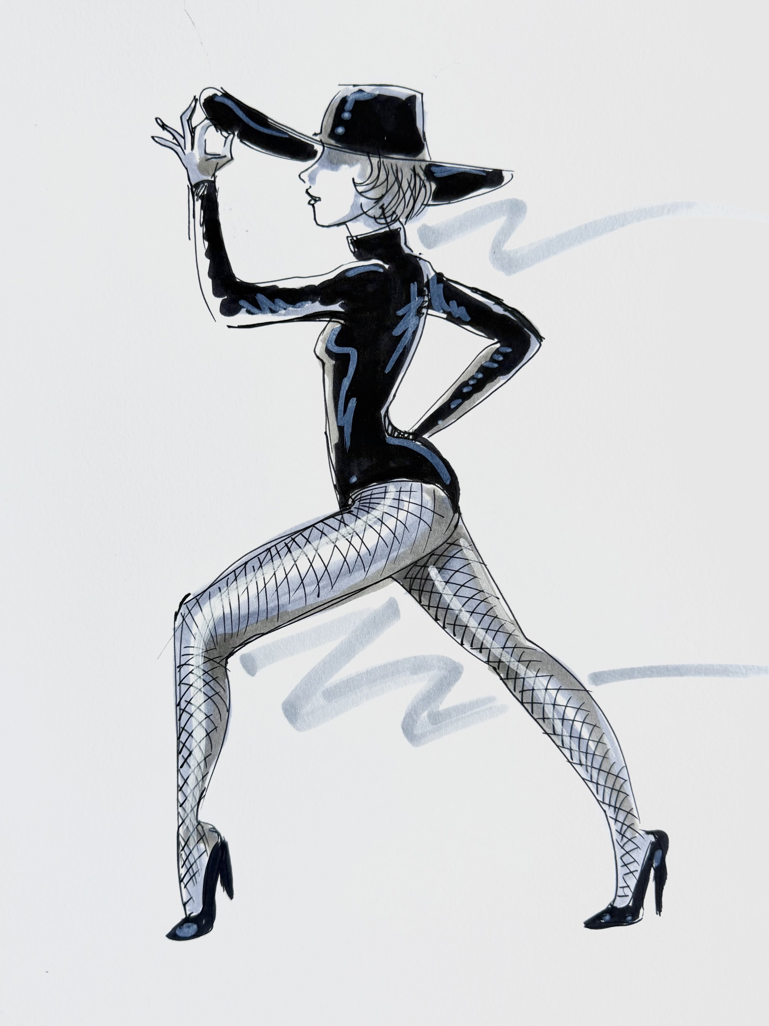 5 min sketch.