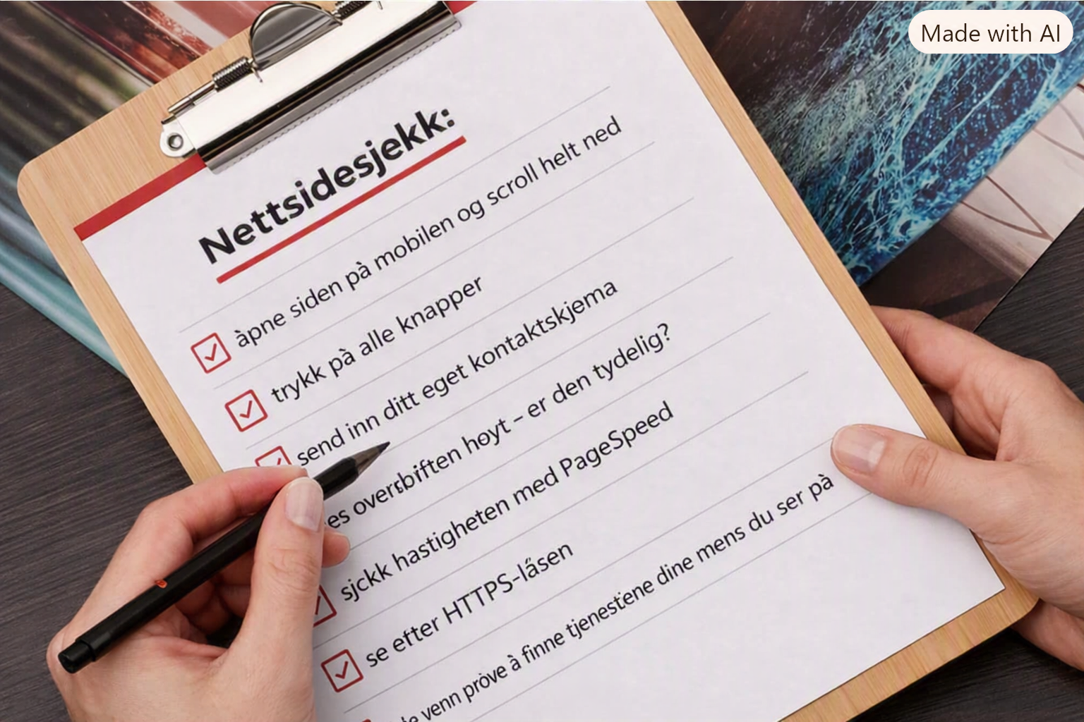 Nettside-sjekk: Kan nettsiden din være grunnen til at kundene ikke tar kontakt?