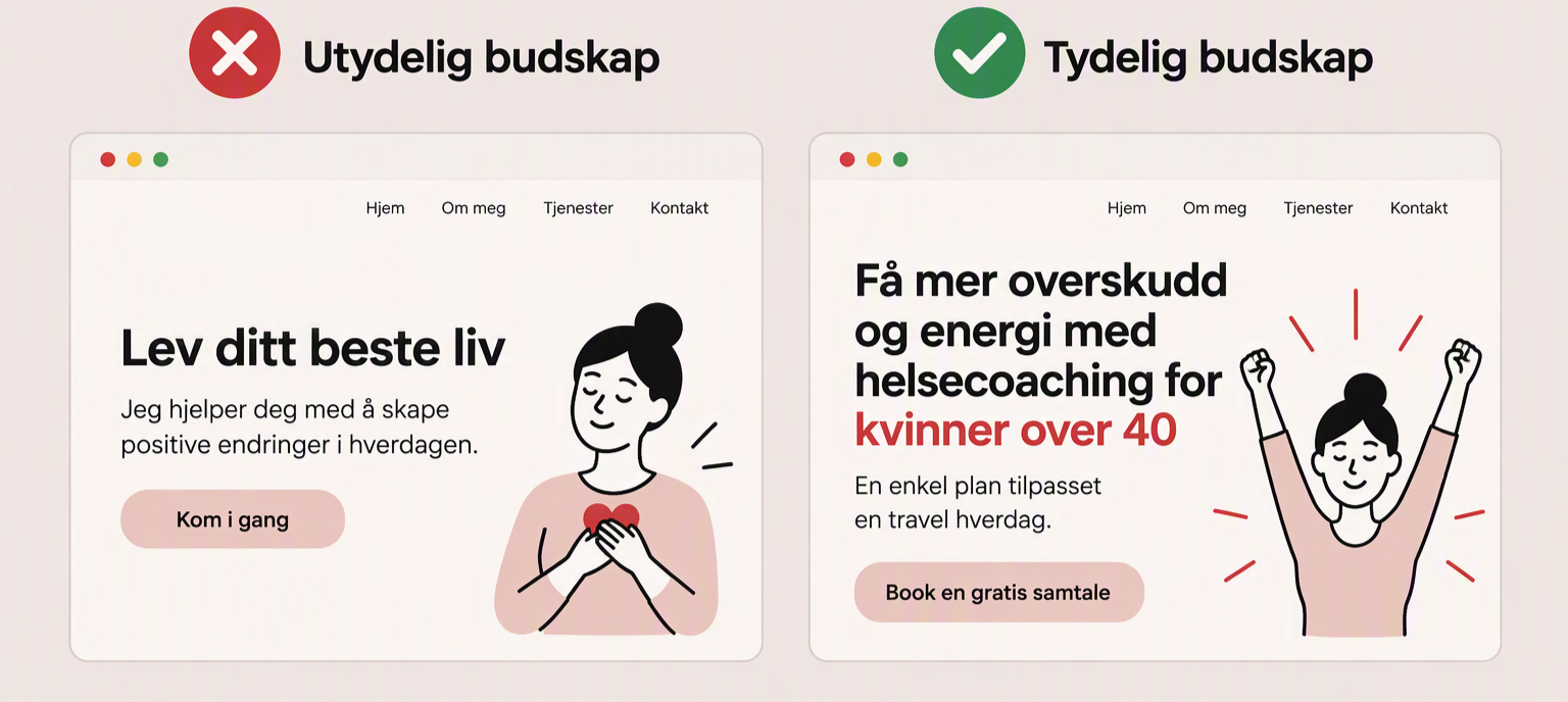 Ditt budskap - nettside