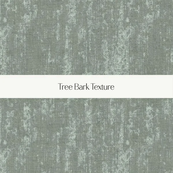 Sample fabric texture labeled 'Tree Bark Texture'.