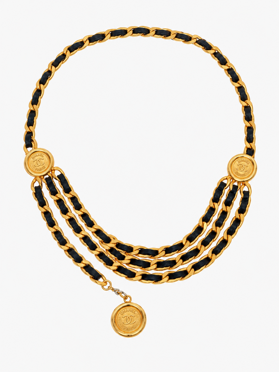 Chanel Paris 31 Rue De Cambon Belt Necklace