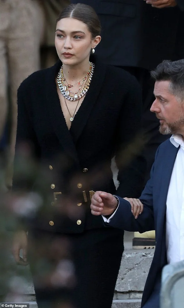 Daily Mail: Gigi Hadid in Vintage Chanel