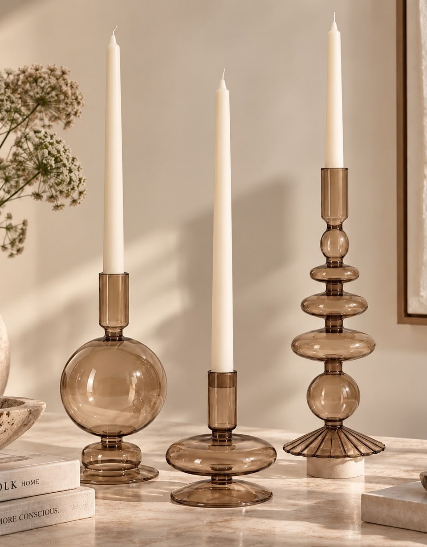 The Coffee Modernist Candle Set