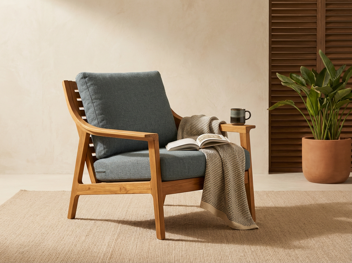 Teak Lounge Chair