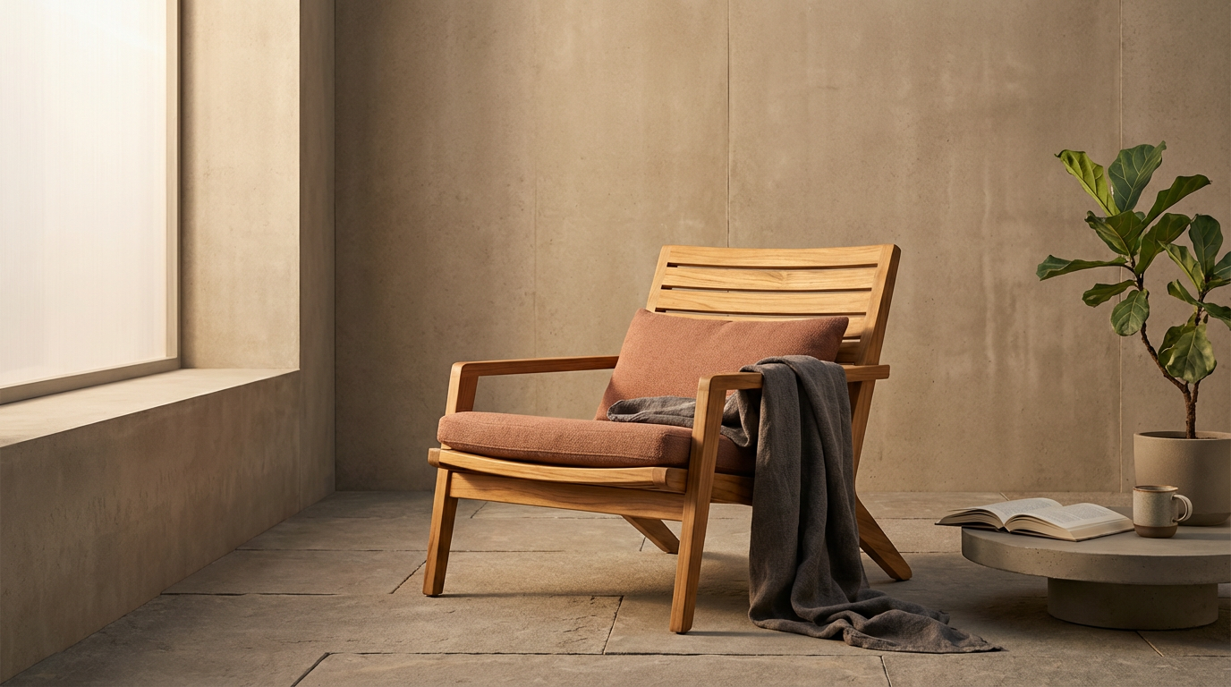 Teak Lounge Chair