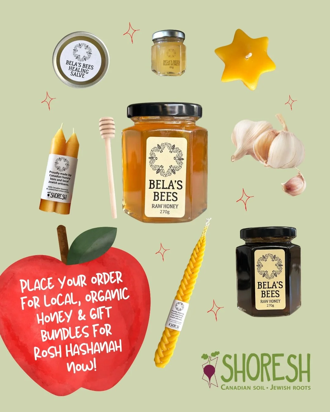 We&rsquo;re ready for your Rosh Hashanah orders! We&rsquo;ve got gift bundles at different price points, a new honey trio, and lots of delicious, local, organic honey fresh from the farm 🐝 Free pickup in Toronto, or shipping anywhere in North Americ