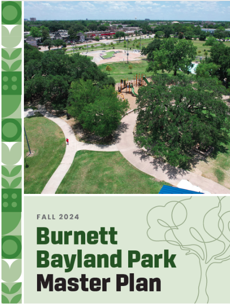 Image showing the Burnett Bayland Park Master plan