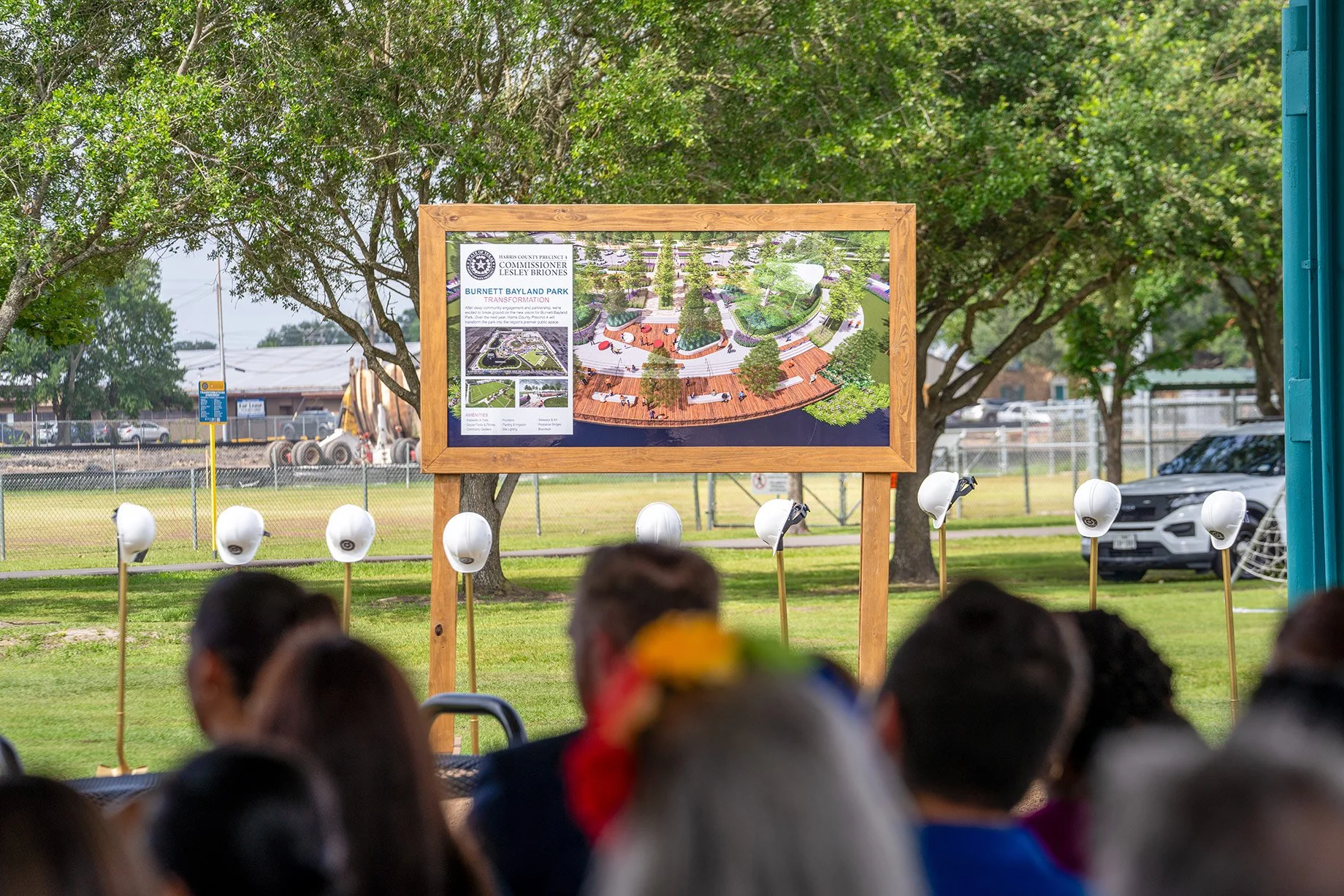 Burnett Bayland Park Groundbreaking: Commissioner Briones Celebrates New Chapter in Gulfton