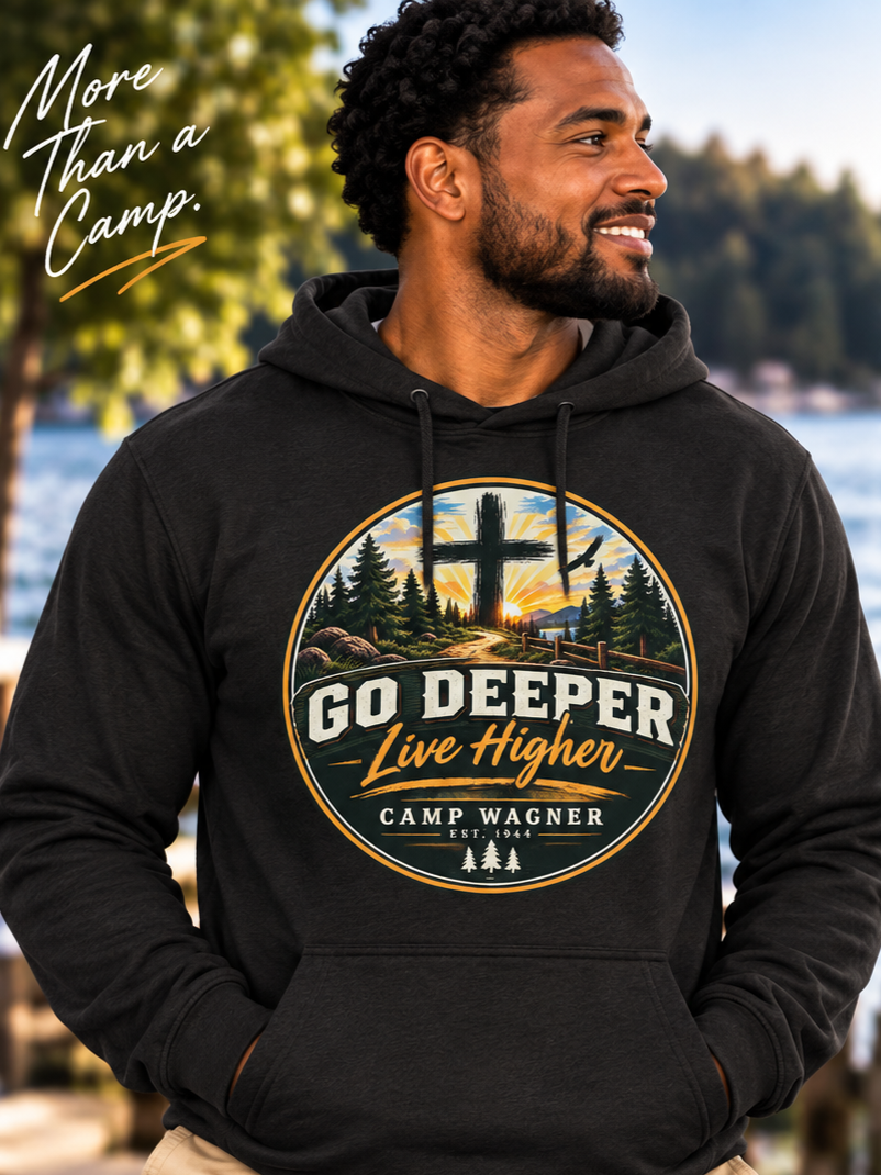 Go Deeper • Live Higher Hoodie