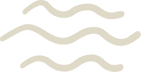 Four white wavy lines on a black background.
