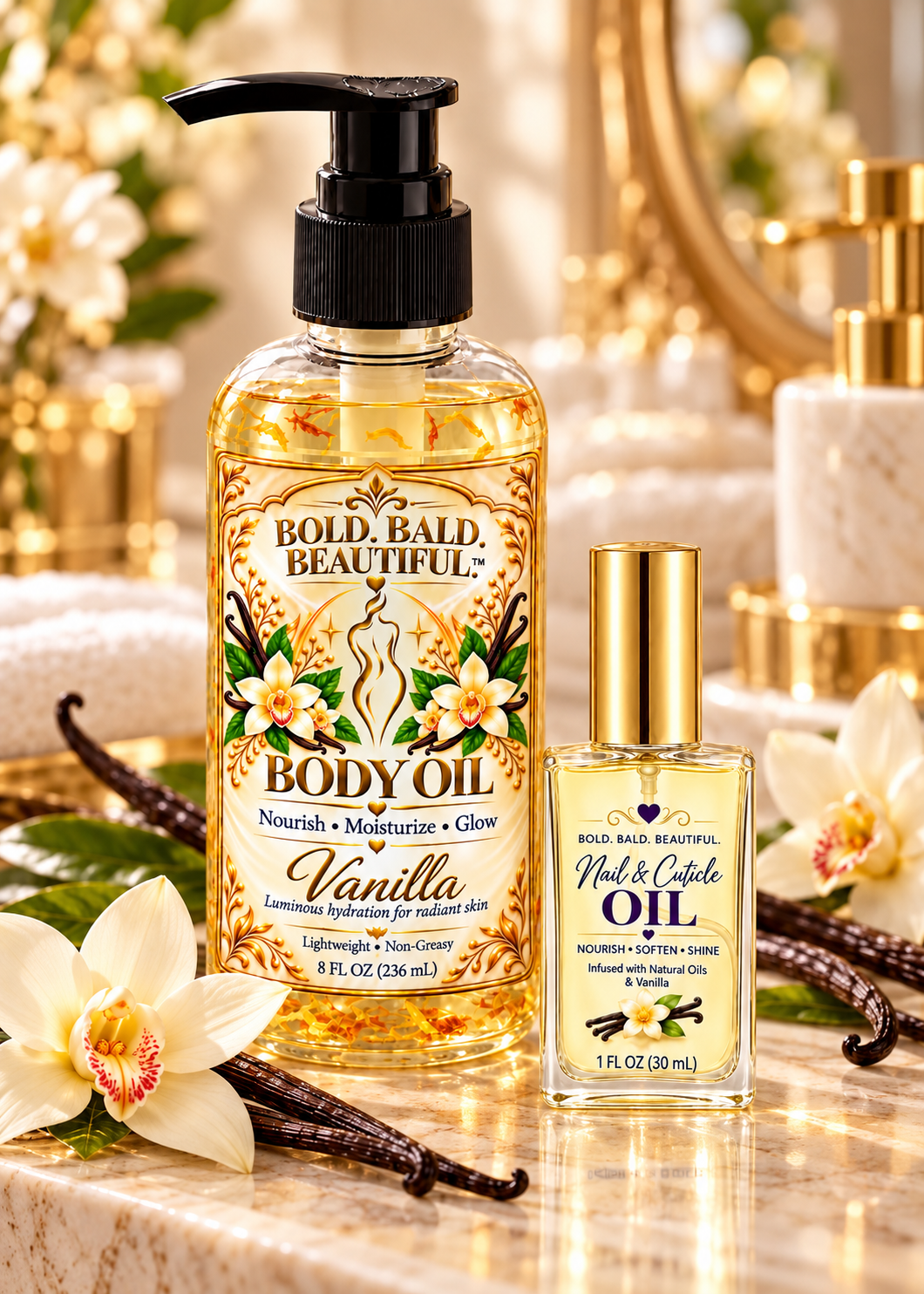 BBB Body Oil + Nail & Cuticle Oil Bundle