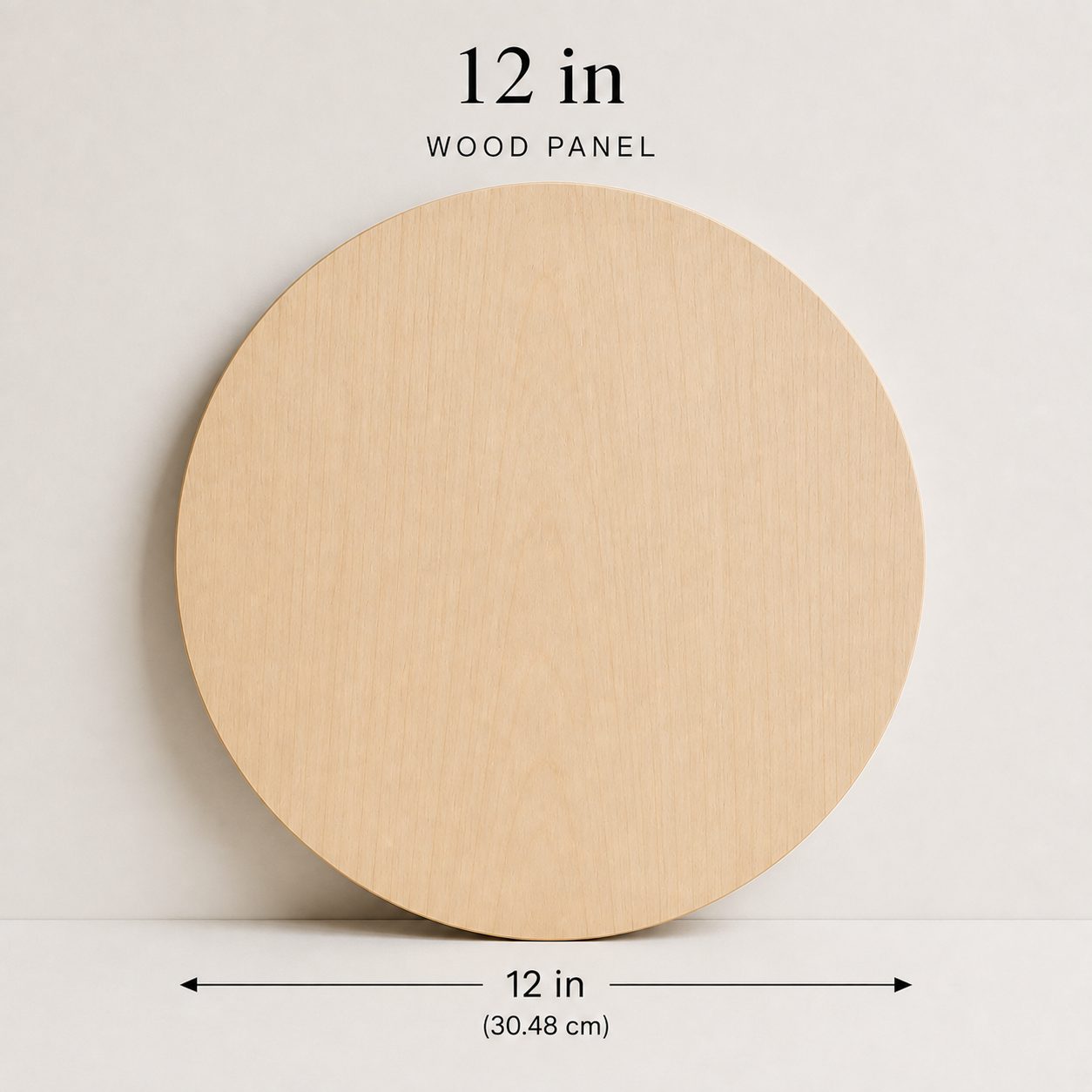 12in Circular Wood Burning Art