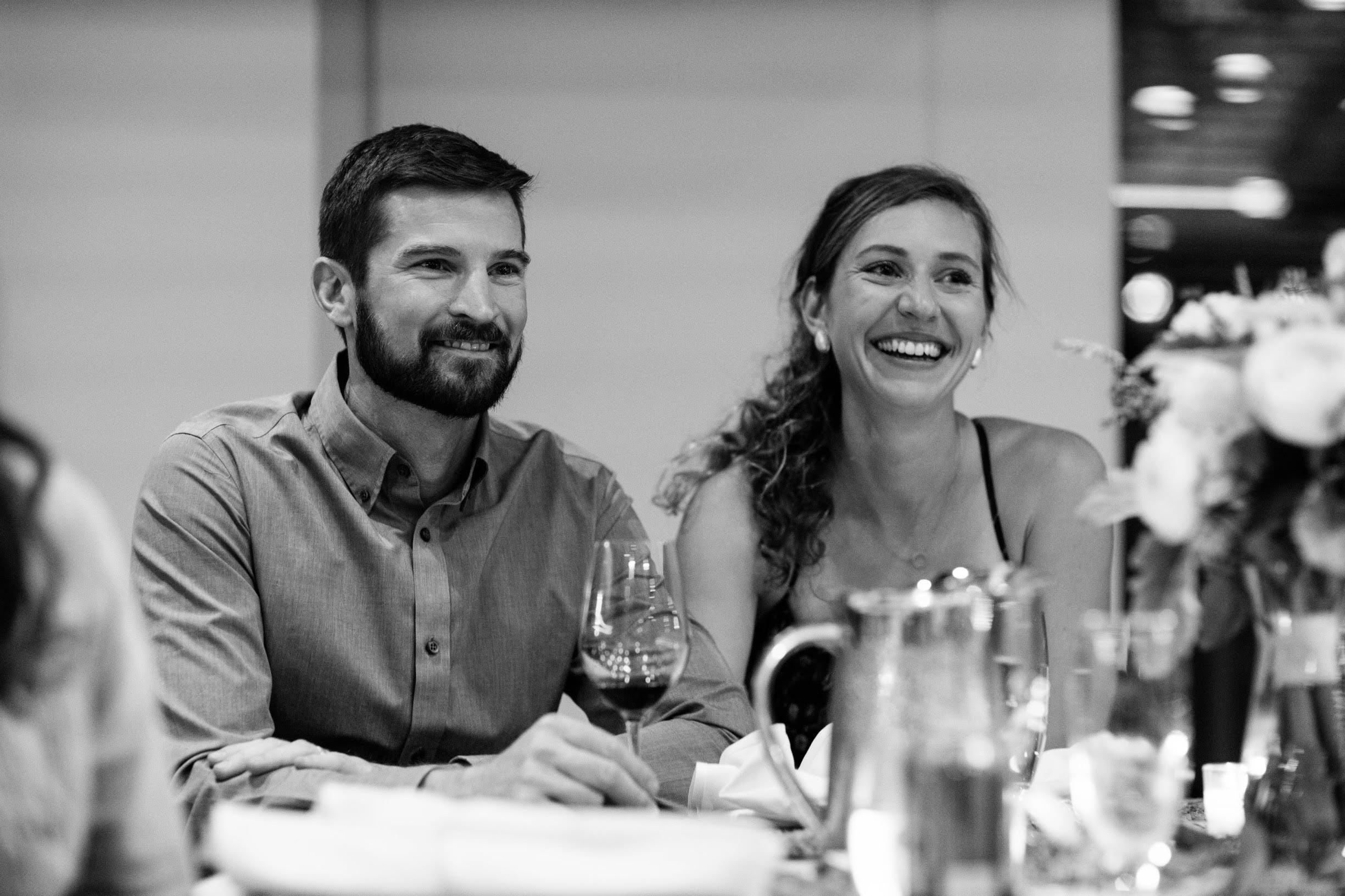 Image of Councillor Jenna Stoner and husband at an event