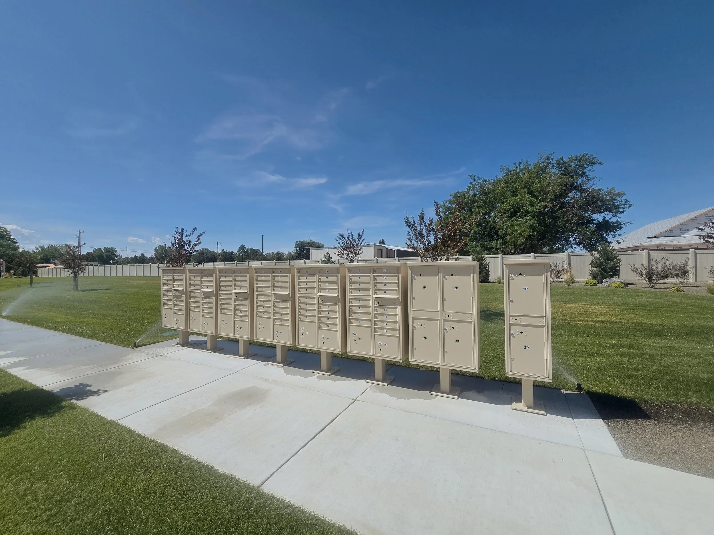 Stoddard Crossing Nampa Idaho phase 2 CBU mailboxs