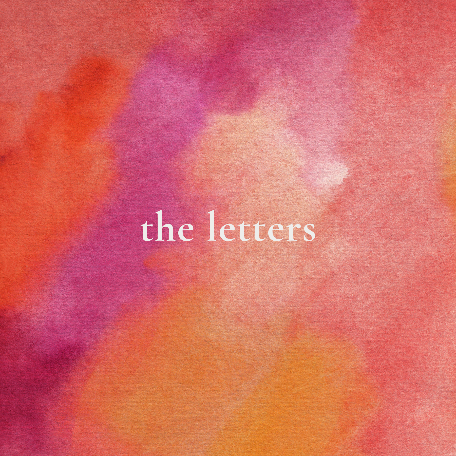 Landing Page for The Letters