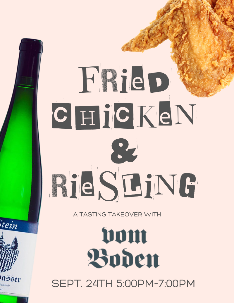 Fried Chicken & Riesling