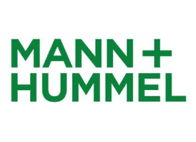 Mann+Hummel logo in green text