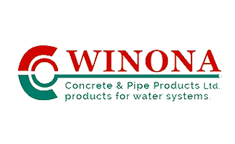 Winona Concrete & Pipe Products Ltd. logo.