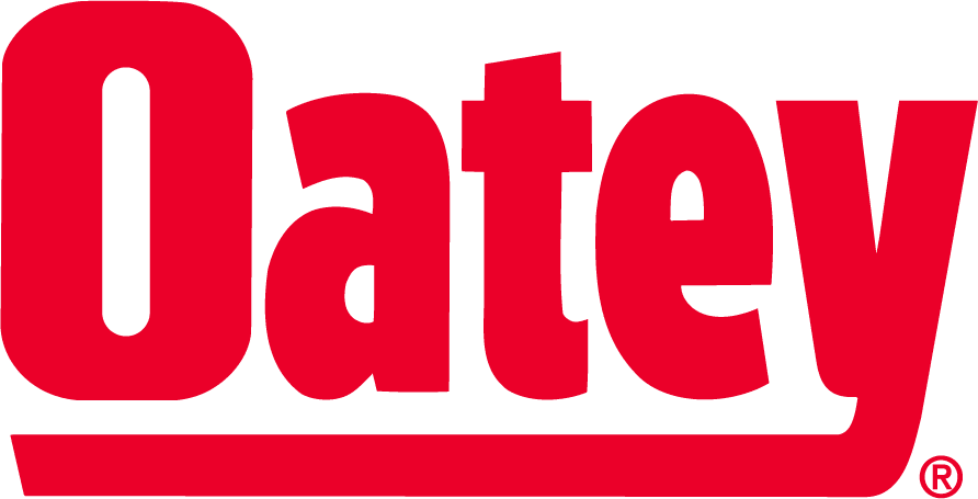 Oatey logo in red.