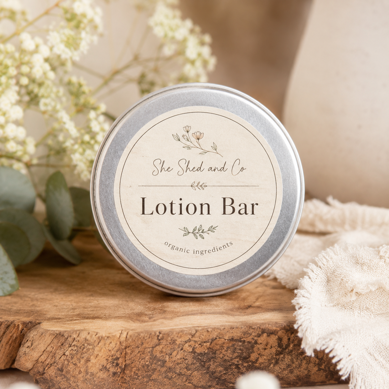 Organic Lotion Bar